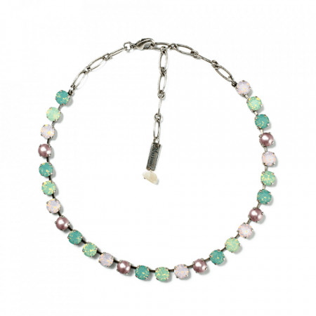 Colier placat cu Argint 925, cu cristale Swarovski, California Dreaming | 3252-1342sp-Multicolor-6156