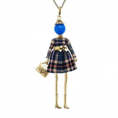 Bambola in Stile Glasgow-Blue-Albastru-817