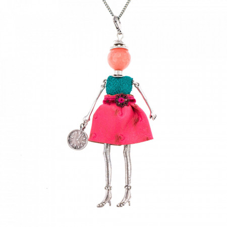 Bambola in Stile Londinese Color-Pink-Roz-737