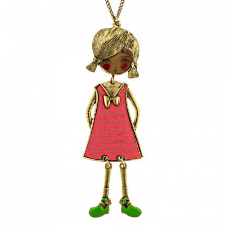 Bambola Tanzaniana-Pink-Multicolor-687