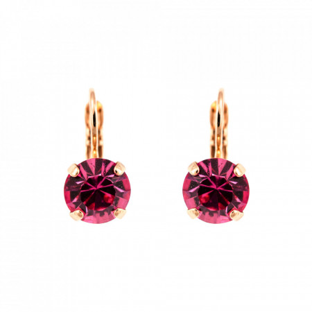 Cercei placati cu Aur roz de 24K, cu cristale Swarovski, Memories of Montmartre | 1440-209RG6