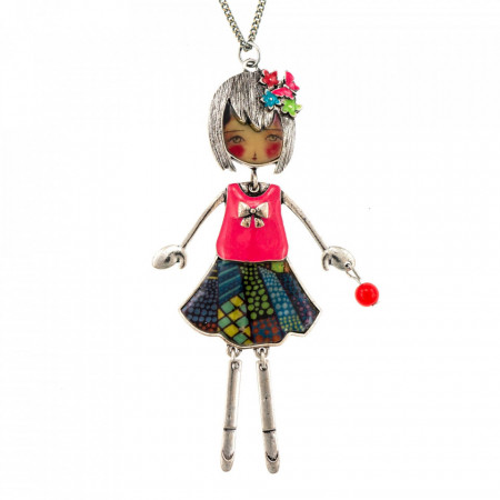 Bambola Colombiana-Pink-Multicolor-658