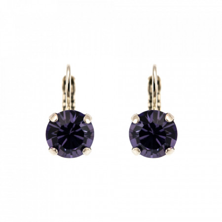 Cercei placati cu rodiu, cu cristale Swarovski, Romance | 1440-539RO6-Mov-5978