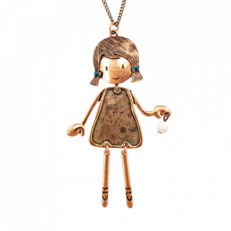 Bambola Tedesca-Copper-Maro-679