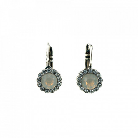 Cercei placati cu Argint 925, cu cristale Swarovski, Forever | 1133-1049SP6-Multicolor-2019