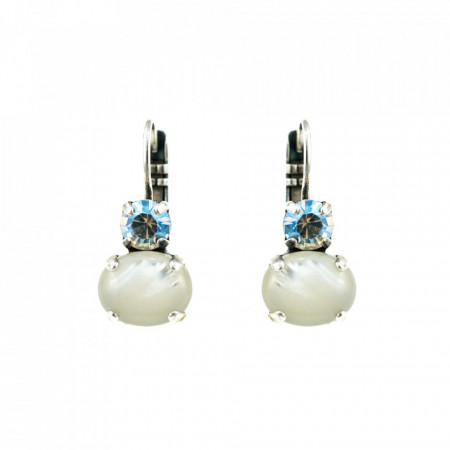 Cercei placati cu Argint 925, cu cristale Swarovski, Forever | 1462-M5087SP6-Multicolor-6059