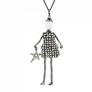 Bambola in Stile Milanese-Star-Black