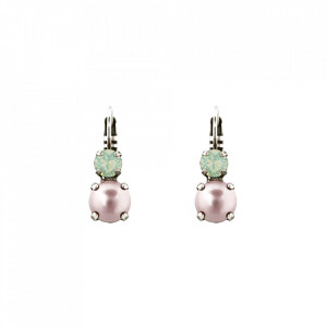 Cercei placati cu Argint 925, cu cristale Swarovski, California Dreaming | 1190-1342SP6-Multicolor-5430