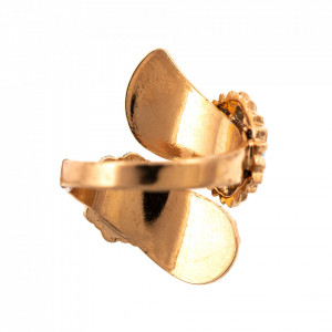 Inel placat cu Aur roz de 24K, cu cristale Swarovski, Memories of Montmartre | 7063/1-1146RG