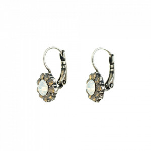 Cercei placati cu Argint 925, cu cristale Swarovski, Forever | 1379-1049SP6-Multicolor-5851