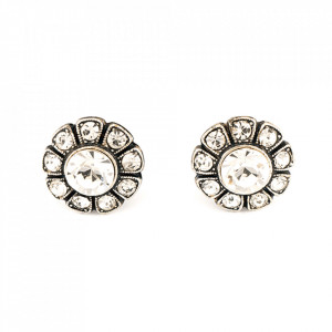 Cercei placati cu Argint 925, cu cristale originale, On a Clear Day | 1131-001001SP2