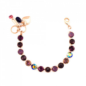 Bratara placata cu Aur roz de 24K, cu cristale originale, Bohemian Rhapsody | 4252-2044RG