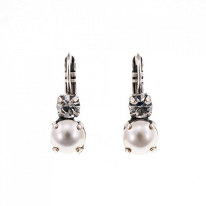 Cercei placati cu Argint 925, cu cristale originale, On a Clear Day | 1190-001M48SP6