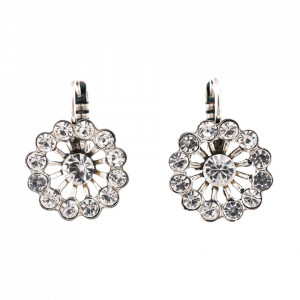 Cercei placati cu Argint 925, cu cristale originale, On a Clear Day | 1195/1-001001SP6