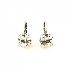 Cercei placati cu Argint 925, cu cristale originale, On a Clear Day | 1448-001SP6