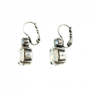 Cercei placati cu Argint 925, cu cristale Swarovski, Forever | 1037-1049SP6-Multicolor-1732