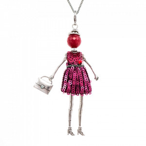 Bambola in Stile Beverly Hills - Silver-Red