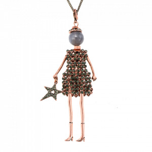 Bambola in Stile Milanese-Star-Copper