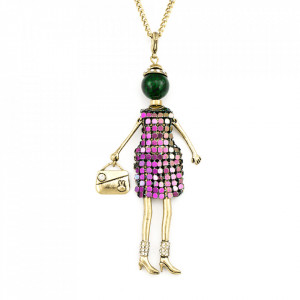 Bambola in Stile Newyorkese-Color-Green