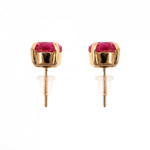 Cercei placati cu Aur roz de 24K, cu cristale Swarovski, Antigua | 1440-74RRG2-Roz-6363