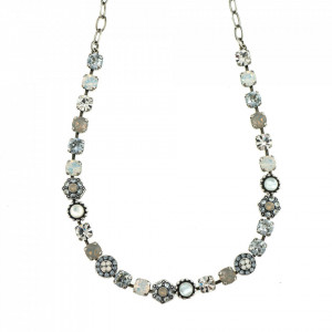 Colier placat cu Argint 925, cu cristale Swarovski, Forever | 3029/1-1049SP-Multicolor-6253