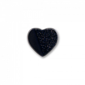 Piatra semipretioasa Heart Blue Goldstone interschimbabila pentru Pandantivul Magic Pendant - Magic Love-Bleumarine-8783