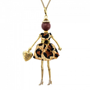 Bambola in Stile Nairobi-Brown-Gold-Maro-814
