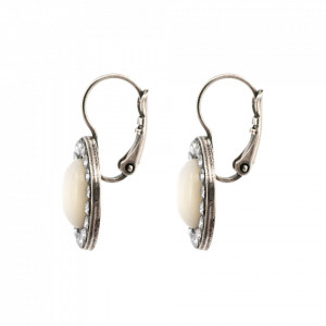 Cercei placati cu Argint 925, cu cristale Swarovski, Forever | 1130-1049SP6-Transparent-2194
