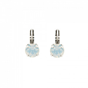 Cercei placati cu Argint 925, cu cristale originale, Seashell | 1440-234SP6
