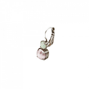 Cercei placati cu Argint 925, cu cristale Swarovski, California Dreaming | 1190-1342SP6-Multicolor-5754
