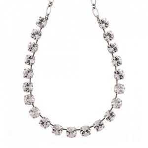 Colier placat cu Argint 925, cu cristale originale, On a Clear Day | 3474-001SP