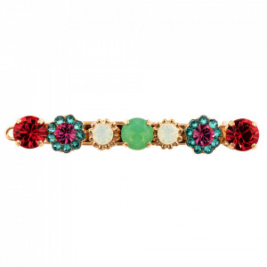Agrafa de par placata cu Aur roz de 24K, cu cristale Swarovski, Memories of Montmartre | 9519-1146RG