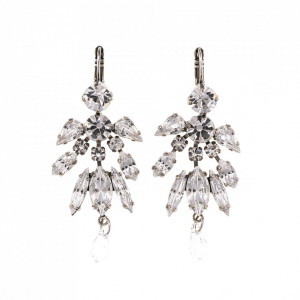 Cercei placati cu Argint 925, cu cristale originale, On a Clear Day | 1067-001001SP6