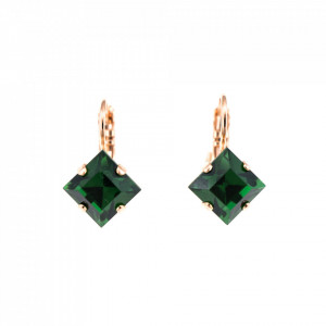 Cercei placati cu Aur roz de 24K, cu cristale originale, Luck | 1002-373RG6