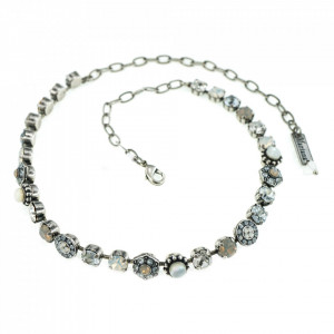 Colier placat cu Argint 925, cu cristale Swarovski, Forever | 3029/1-1049SP-Multicolor-6665