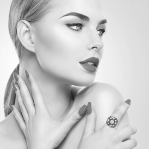Inel placat cu Argint 925, cu cristale Swarovski, Forever | 7526/1-391100SP-Transparent-8065
