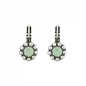 Cercei placati cu Argint 925, cu cristale Swarovski, California Dreaming | 1379-1342SP6-Multicolor-5496