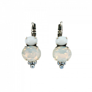 Cercei placati cu Argint 925, cu cristale originale, Forever | 1413/3-5087SP6