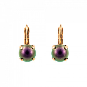 Cercei placati cu Aur roz de 24K, cu cristale originale, Bohemian Rhapsody | 1440-943RG6