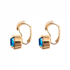 Cercei placati cu Aur roz de 24K, cu cristale Swarovski, Cotton Candy - The Sweet Life | 1056-144RG6-Multicolor-1816