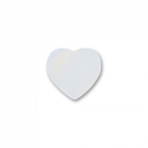 Piatra semipretioasa Heart Moonstone interschimbabila pentru Pandantivul Magic Pendant - Magic Love-Alb-8786