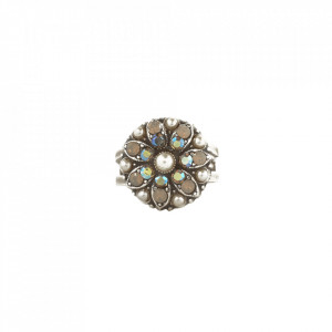 Inel placat cu Argint 925, cu cristale Swarovski, Guardian Angel | 7217-1341SP-Multicolor-8447