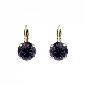 Cercei placati cu rodiu, cu cristale Swarovski, Romance | 1440-539RO6-Mov-5978