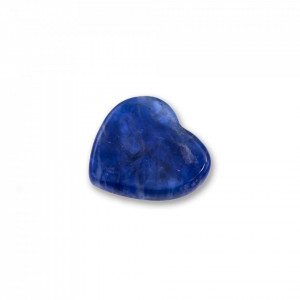 Piatra semipretioasa Heart Sodalite interschimbabila pentru Pandantivul Magic Pendant - Magic Love-Albastru-8778