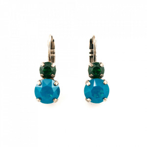 Cercei placati cu Argint 925, cu cristale originale, Julia | 1190-1316SP6