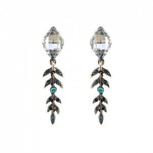 Cercei placati cu Argint 925, cu cristale originale, Nightfall | 1628-1114SP2