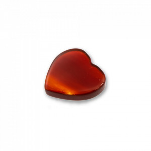 Piatra semipretioasa Heart Red Agate interschimbabila pentru Pandantivul Magic Pendant - Magic Love-Rosu-8789