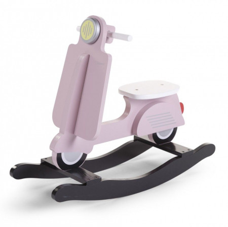 Njihalica Scooter, pink/black