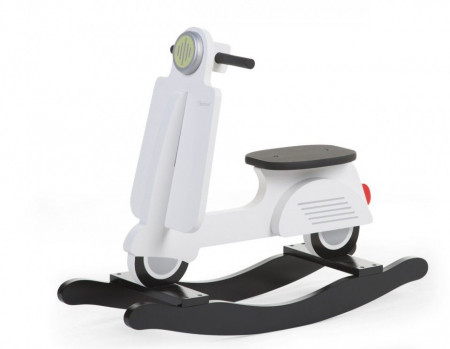 Njihalica Scooter, black&white