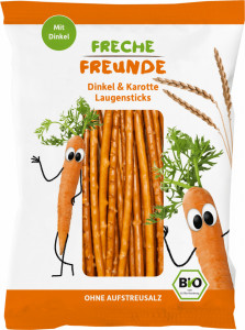 Freche Freunde organski štapići od spelte i šargarepe 75 g